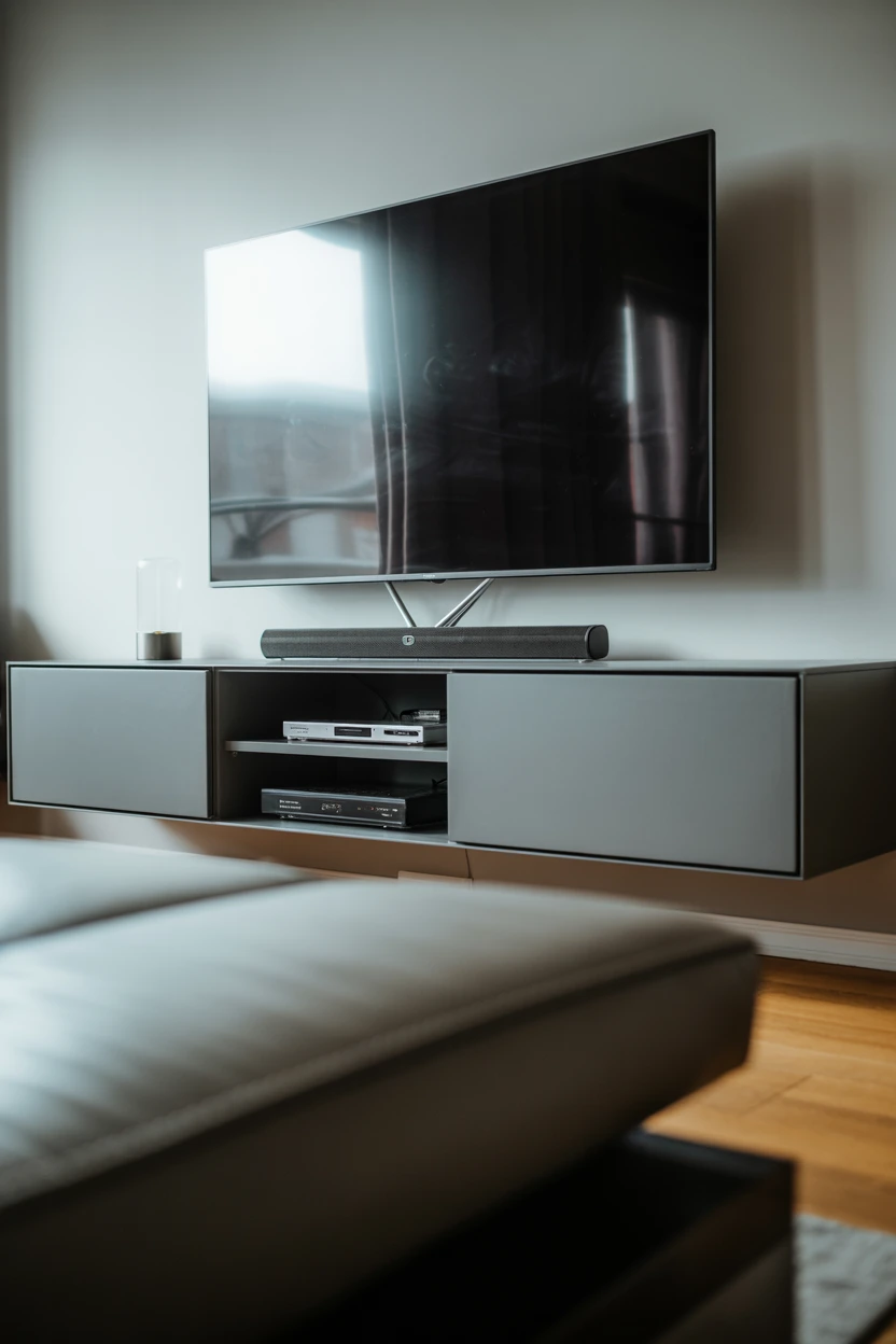 The Wall-Mounted Entertainment Unit