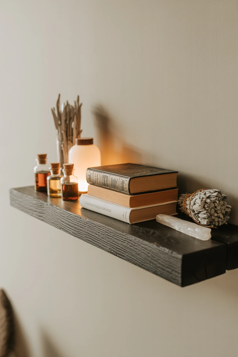 Create a Shelf for Spell Books and Potions