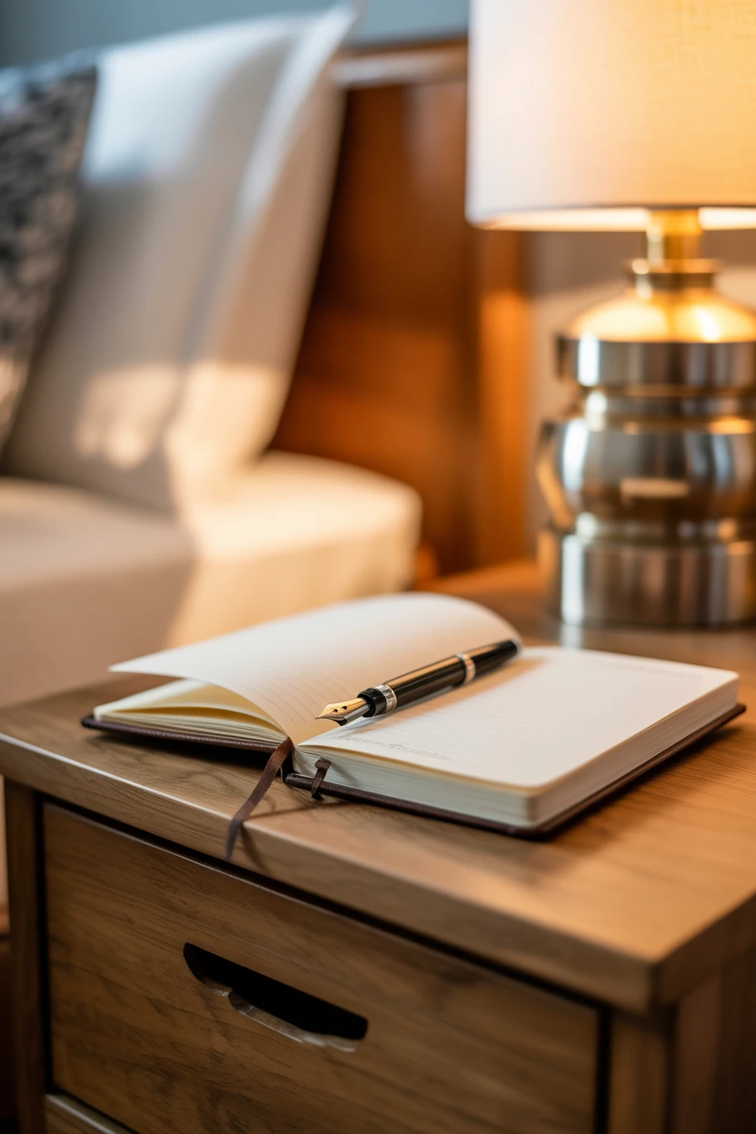 A Shared Journal on the Nightstand
