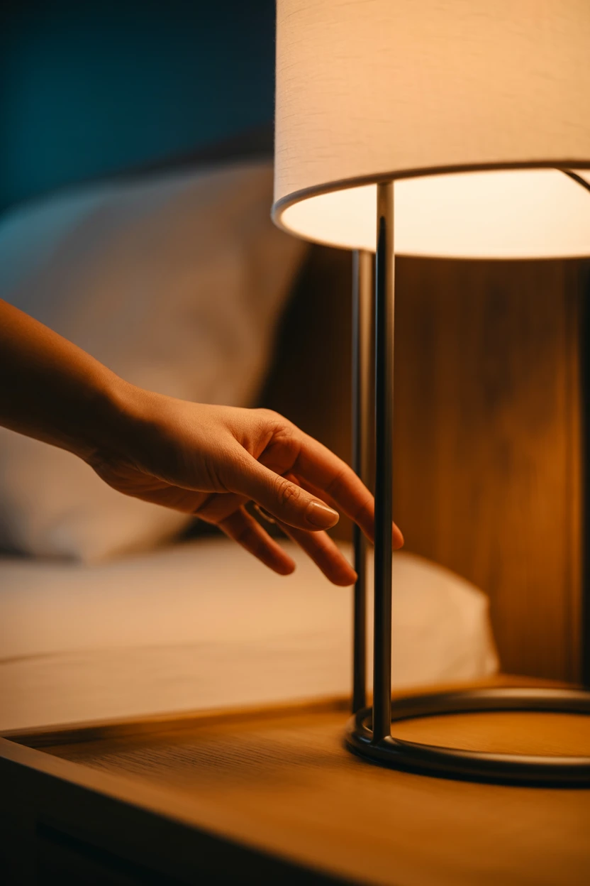 Choose a Table Lamp with a Touch-Sensor Base