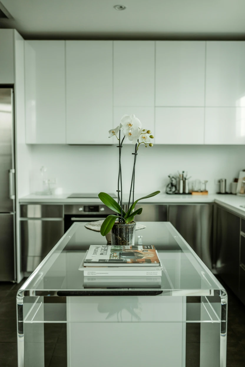 The 'Invisible' Acrylic Island