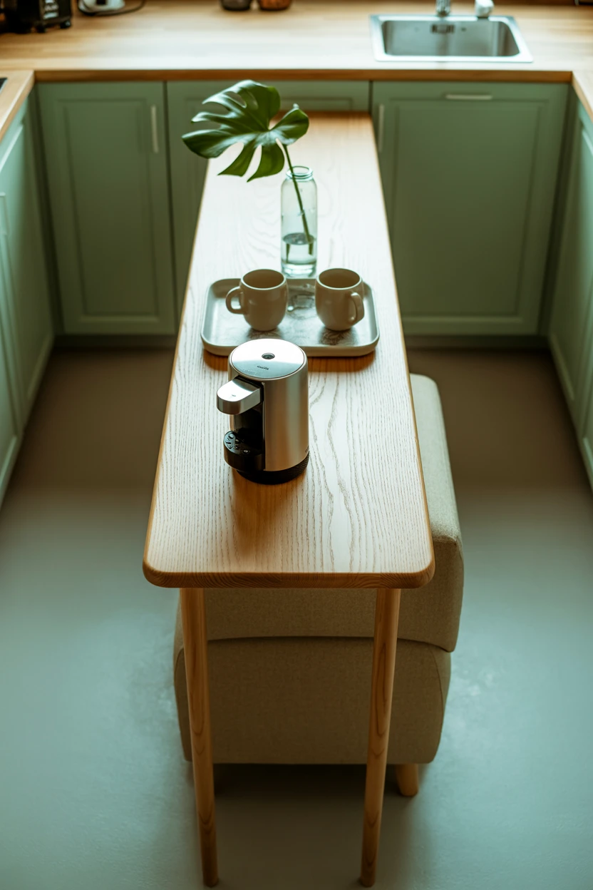 A Repurposed Narrow Console Table