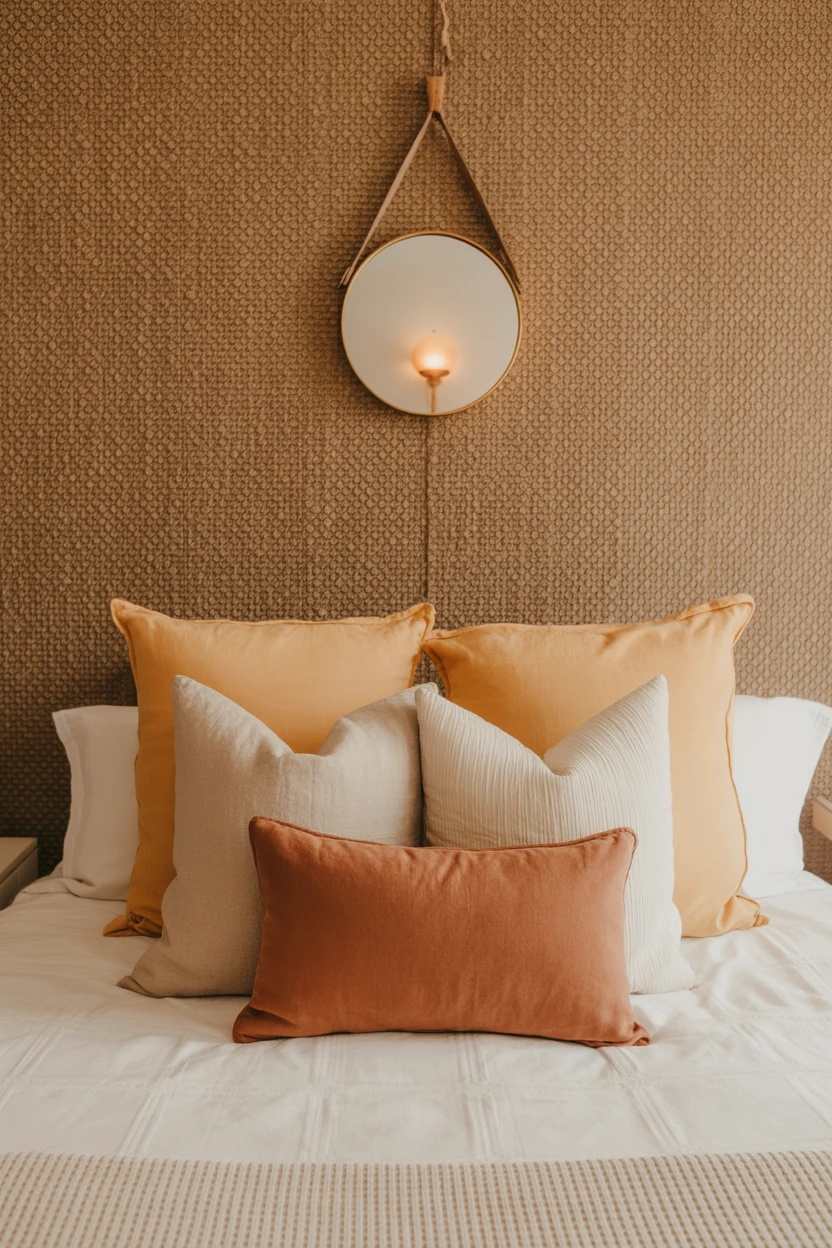 Textured Wallpaper Feature Wall