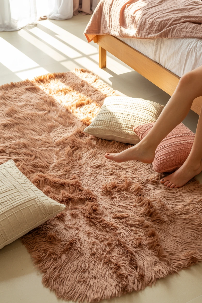 Statement Rug for Grounding the Space