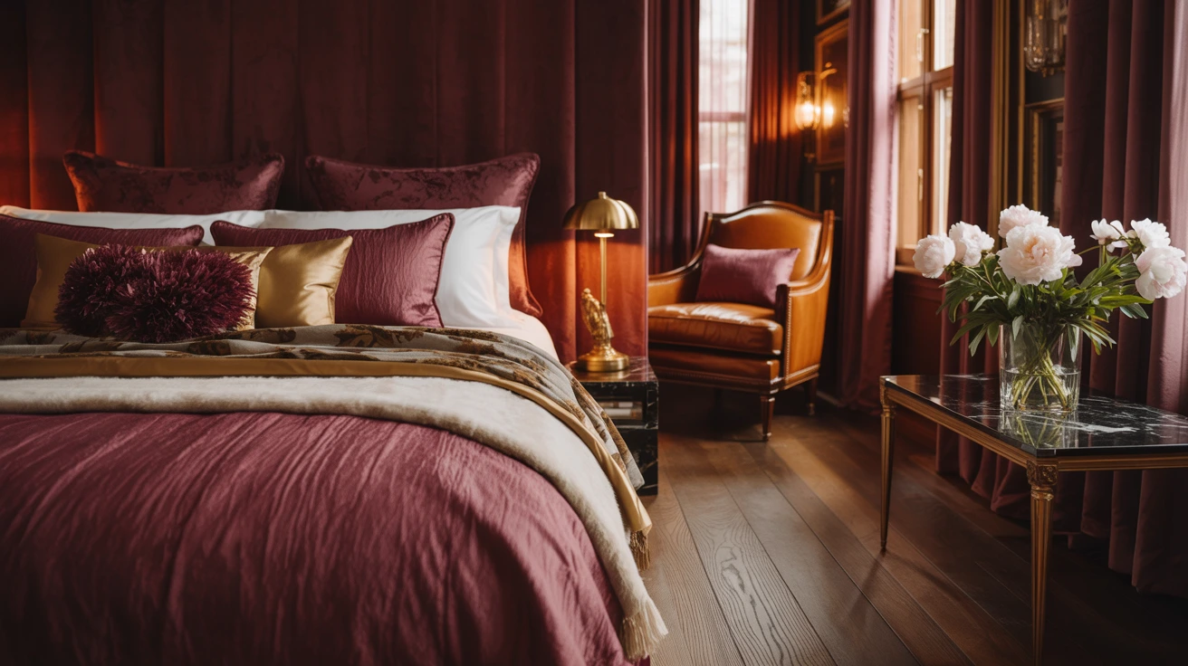 20 Gorgeous Burgundy Bedroom Inspirations You Need to See