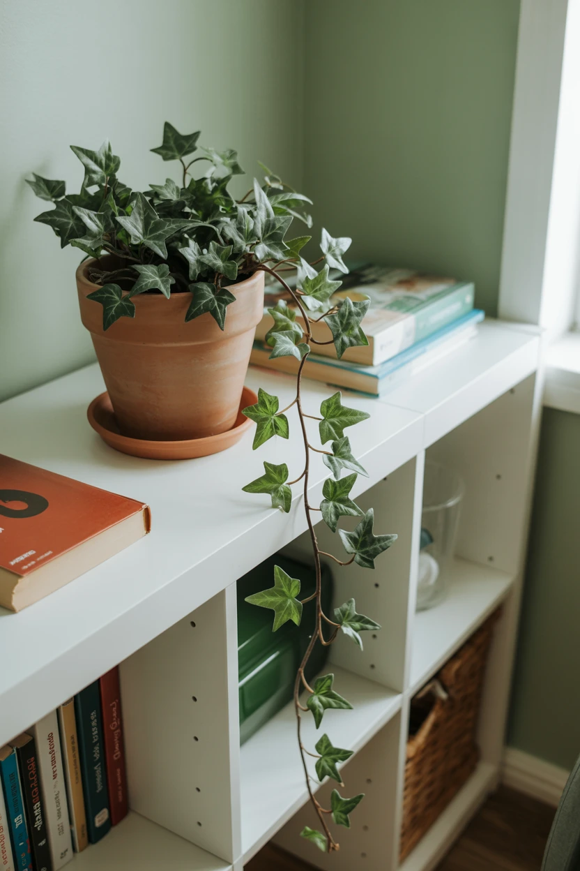 Introduce Greenery with Faux Trailing Plants