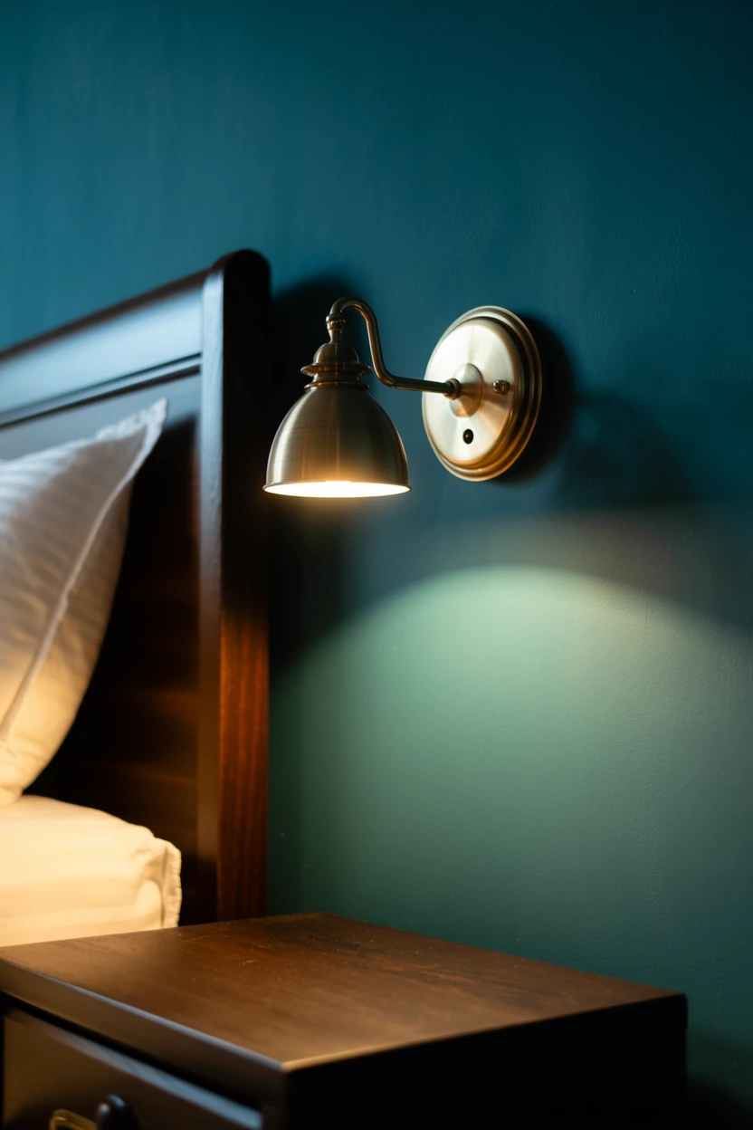 Strategically Placed Wall Sconces