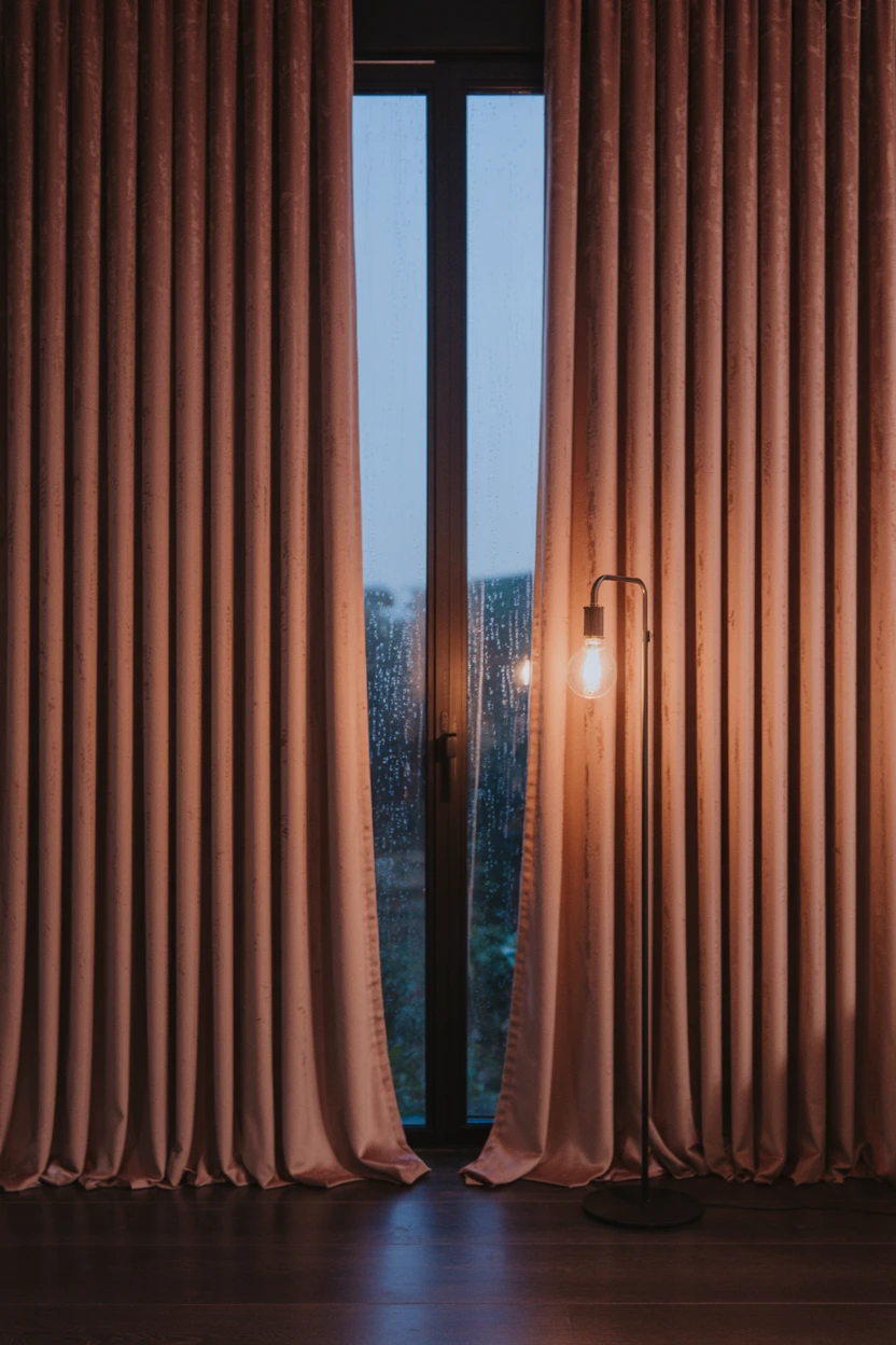 Dramatic, Floor-to-Ceiling Curtains