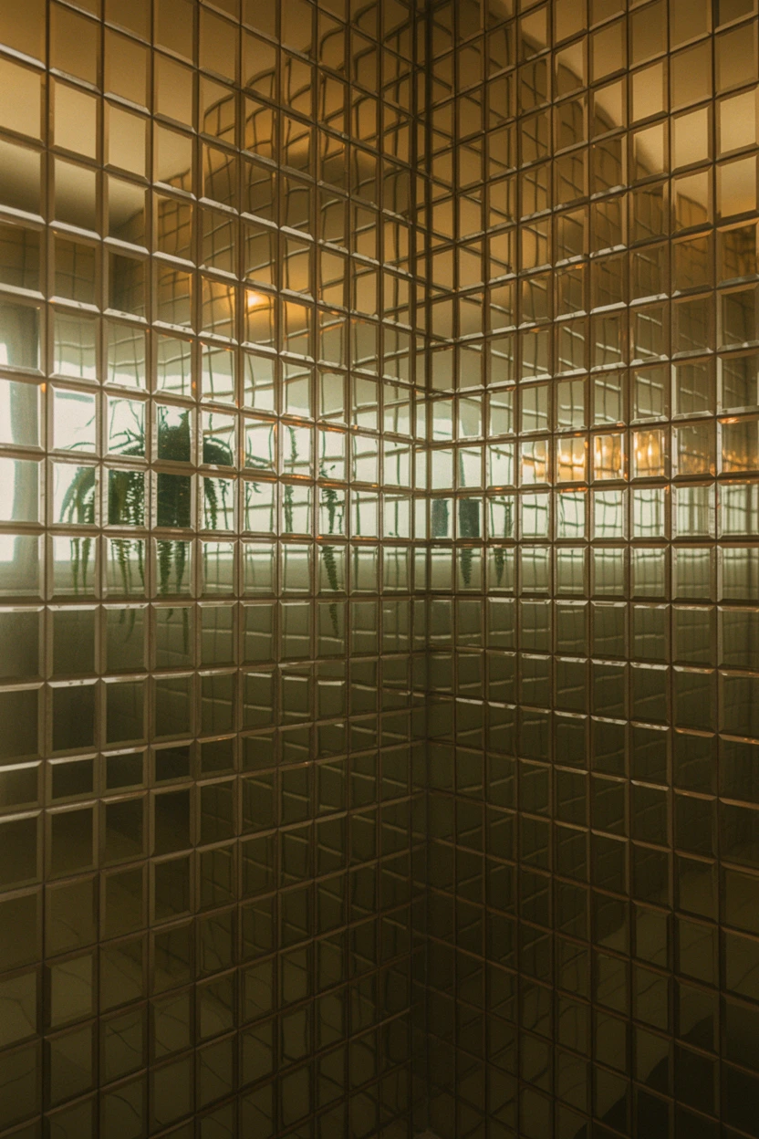 Mirrored Wall Tiles for Glamour