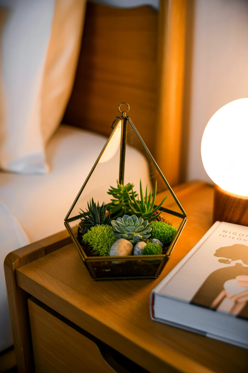 Terrarium Bedside Garden