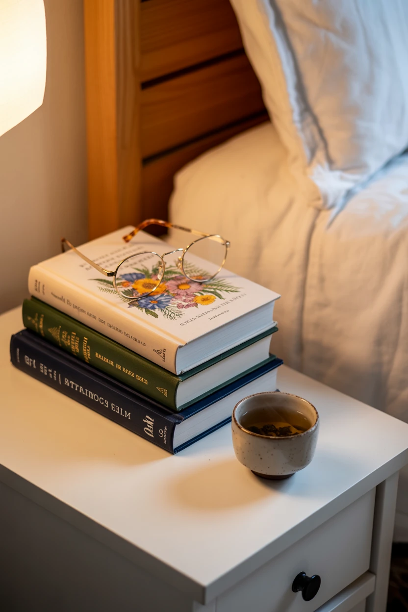 A Stack of Botanical Books