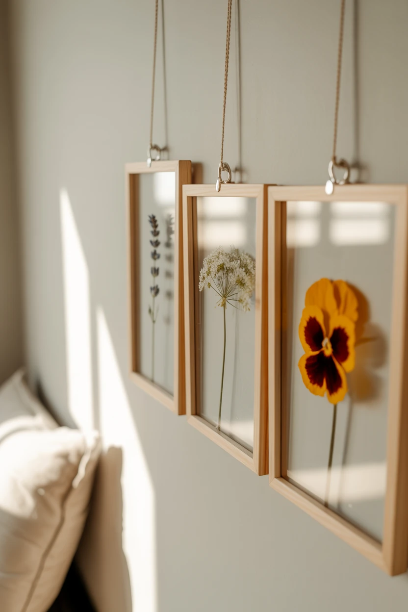 Framed Pressed Flower Gallery