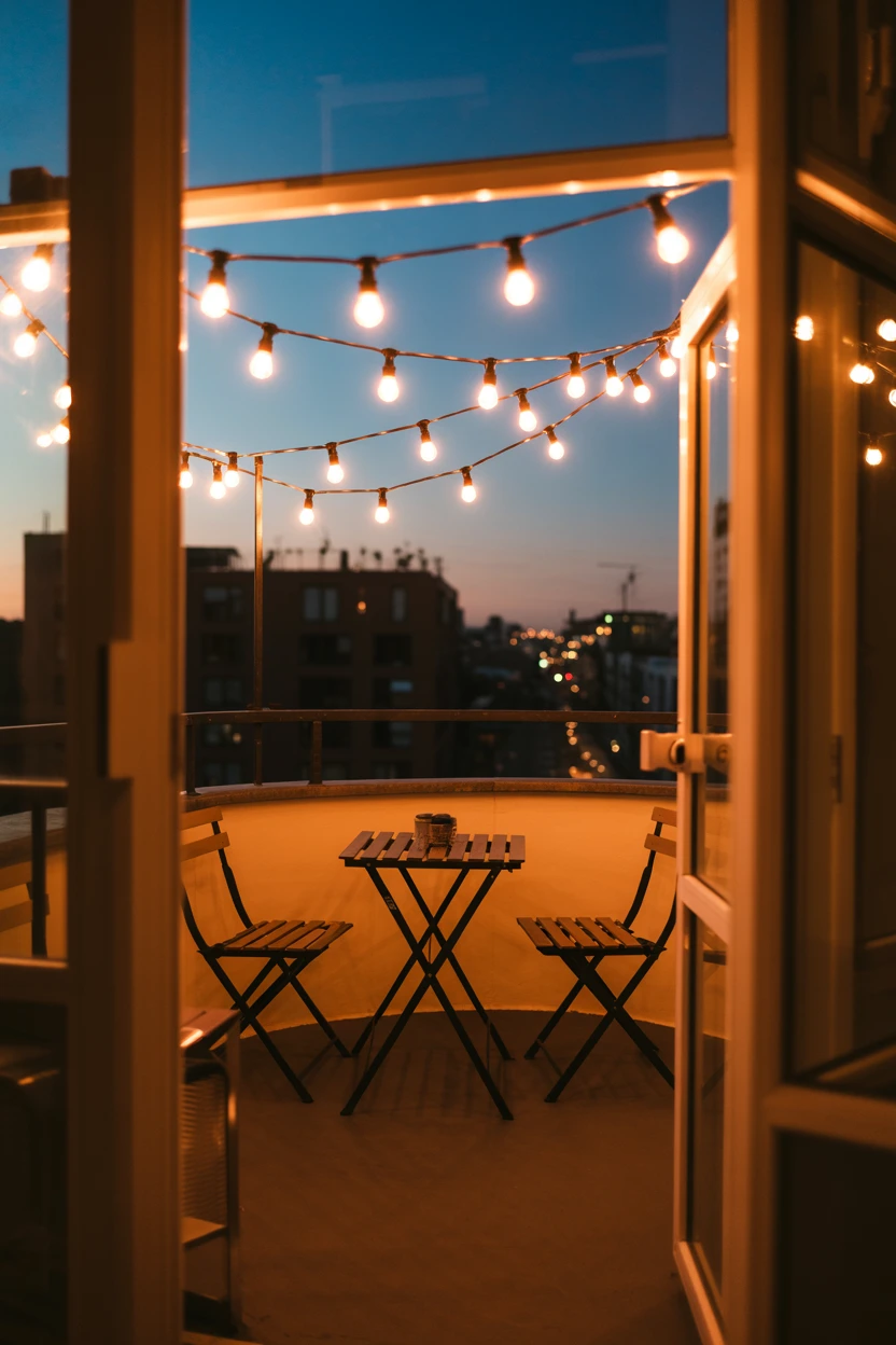 Weave a Canopy of String Lights