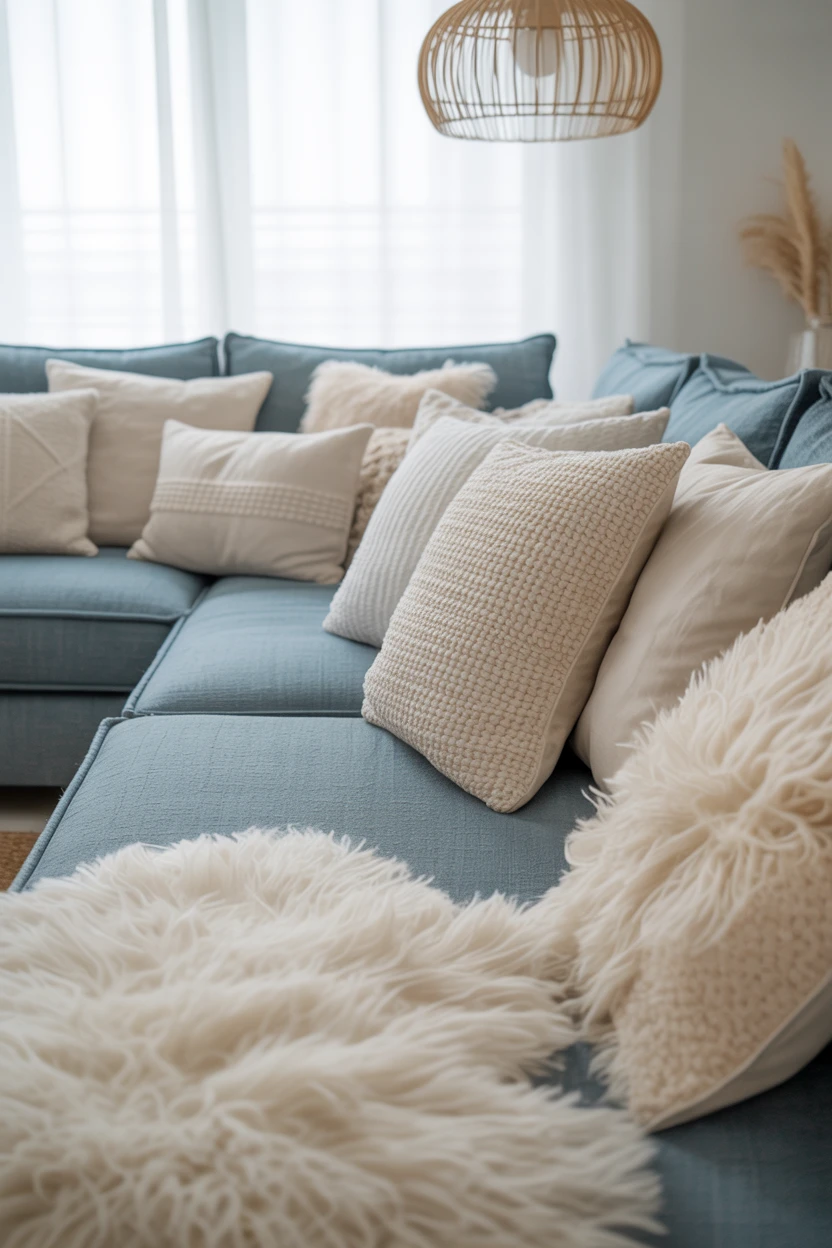 Soften the Look with Layers of Cream and Ivory