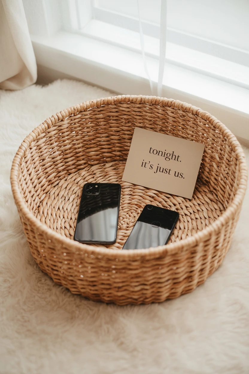 A 'Tech-Free Zone' Basket