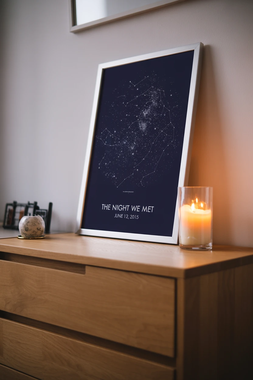 A Star Map of a Meaningful Night