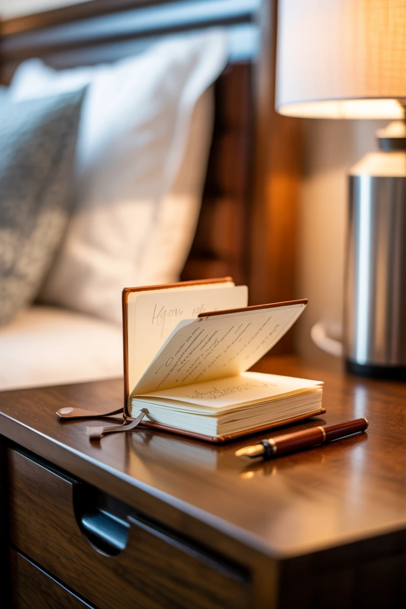 A Book of 'Reasons I Love You' on the Nightstand