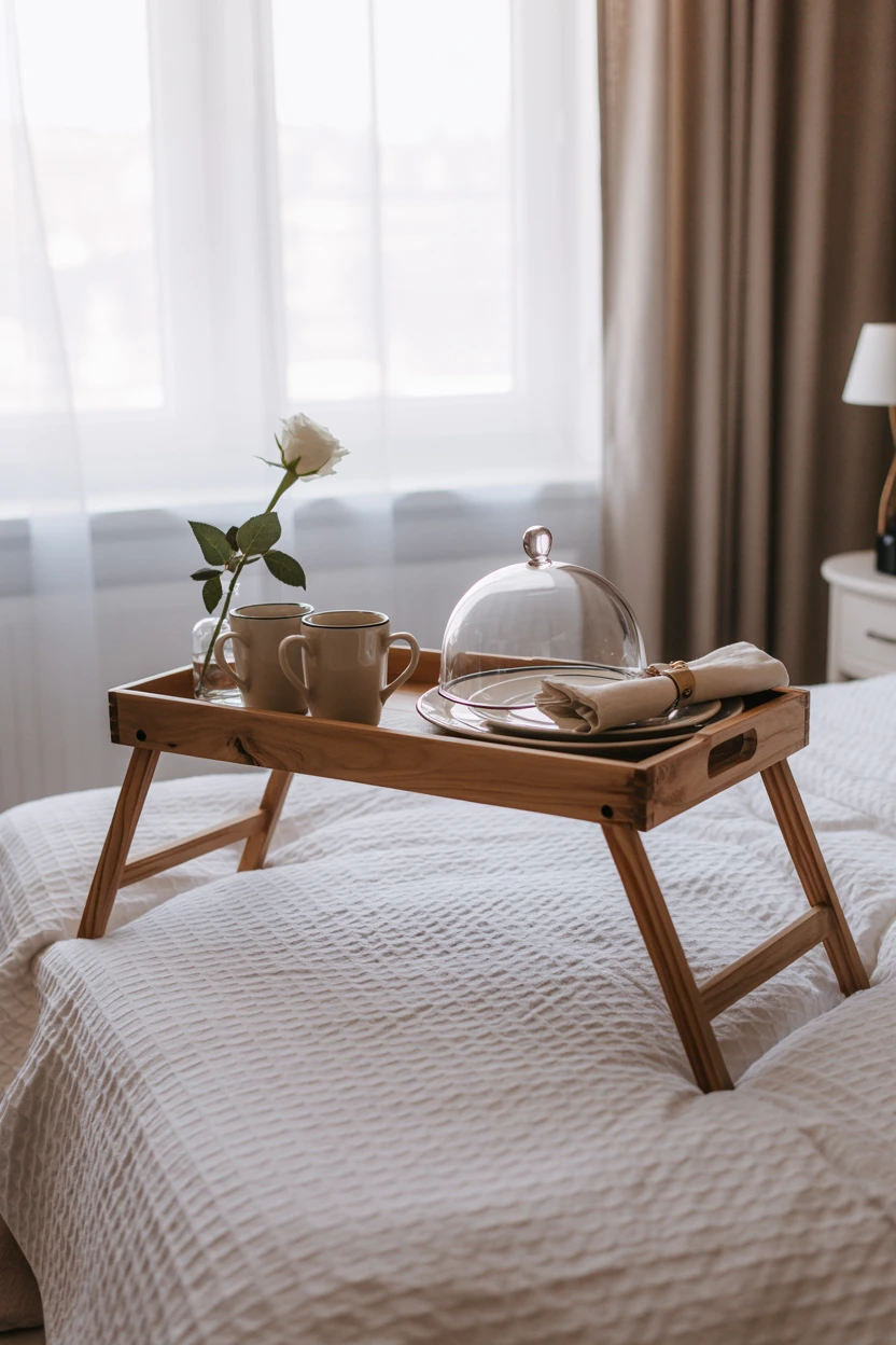 Breakfast-in-Bed Tray, Ready for Morning