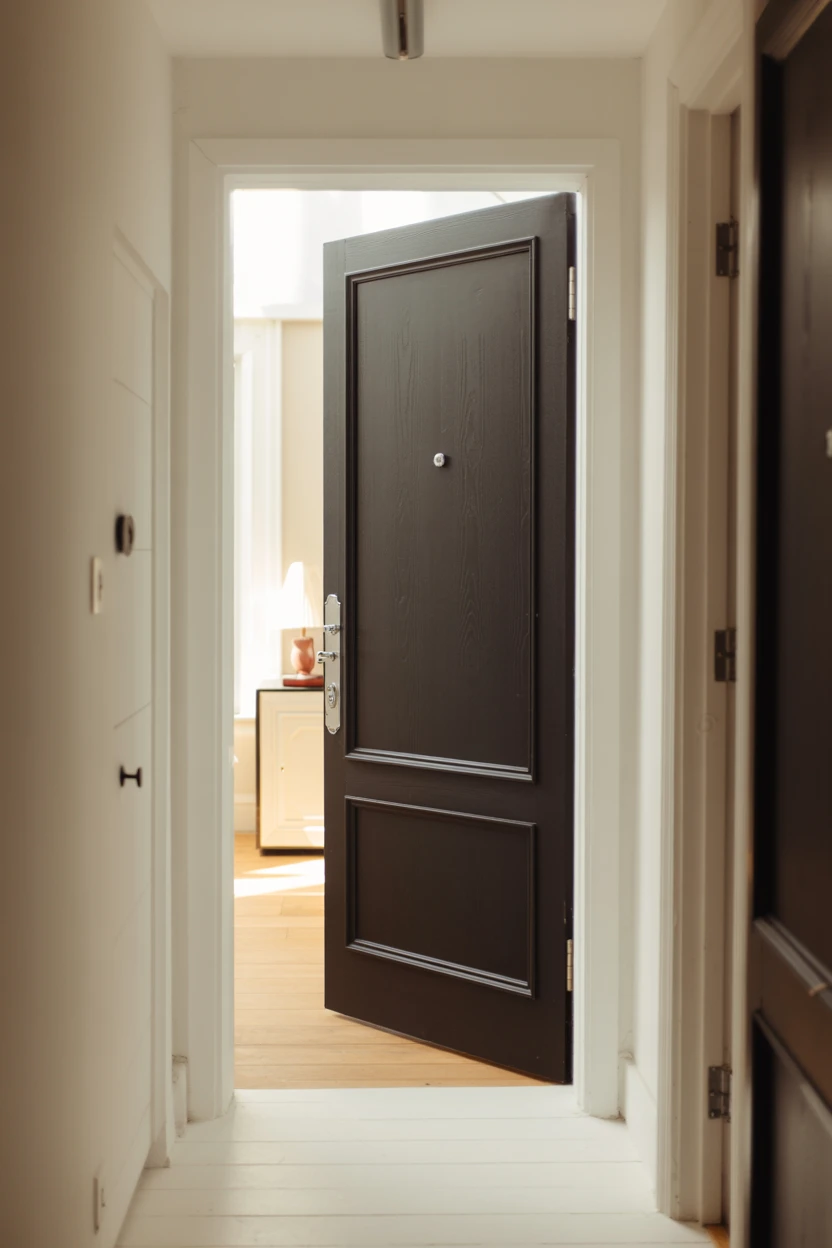Painting Interior Doors Black