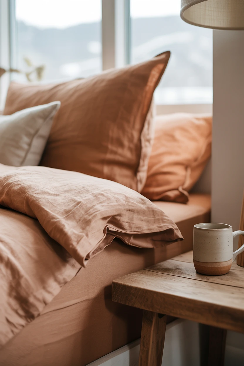 Embrace Rumpled Linen Bedding