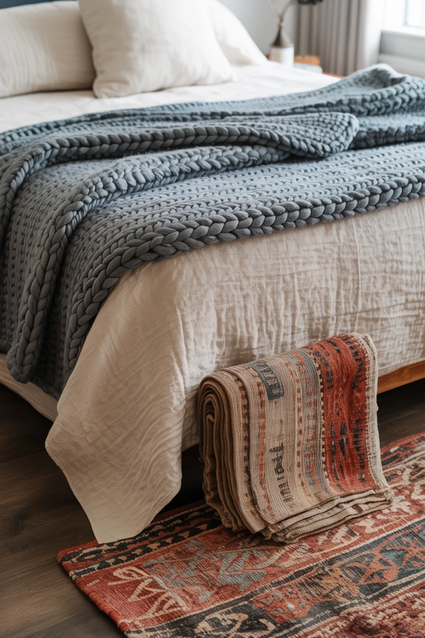 Layer Multiple Natural Textiles