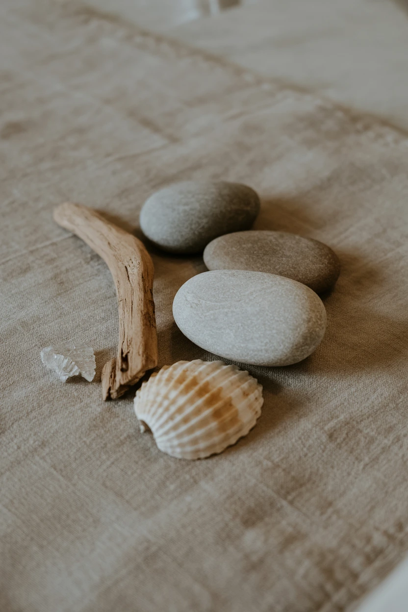 Incorporate Stone and Pebble Accents