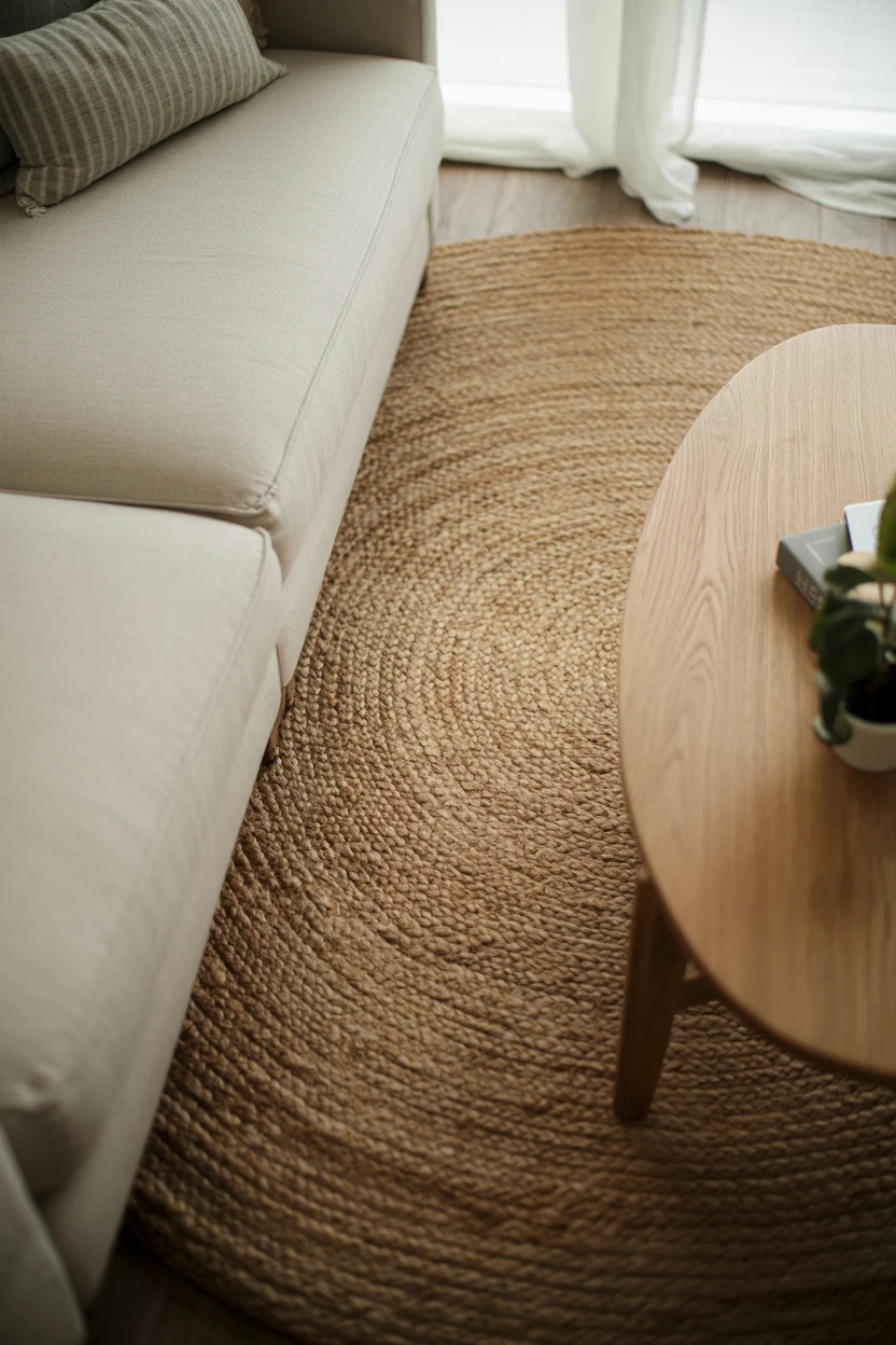 Use a Natural Fiber Rug