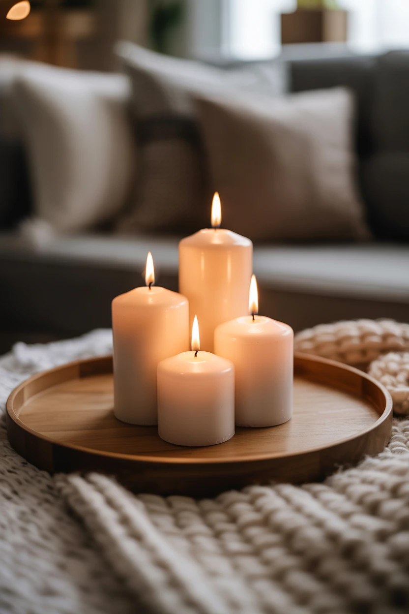 Add Warmth with Candlelight