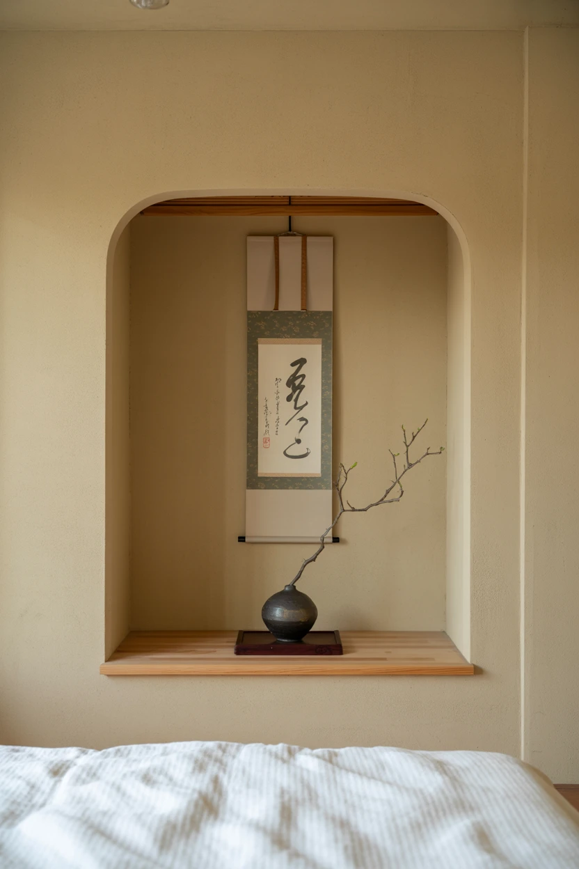 Use a Tokonoma-Inspired Alcove
