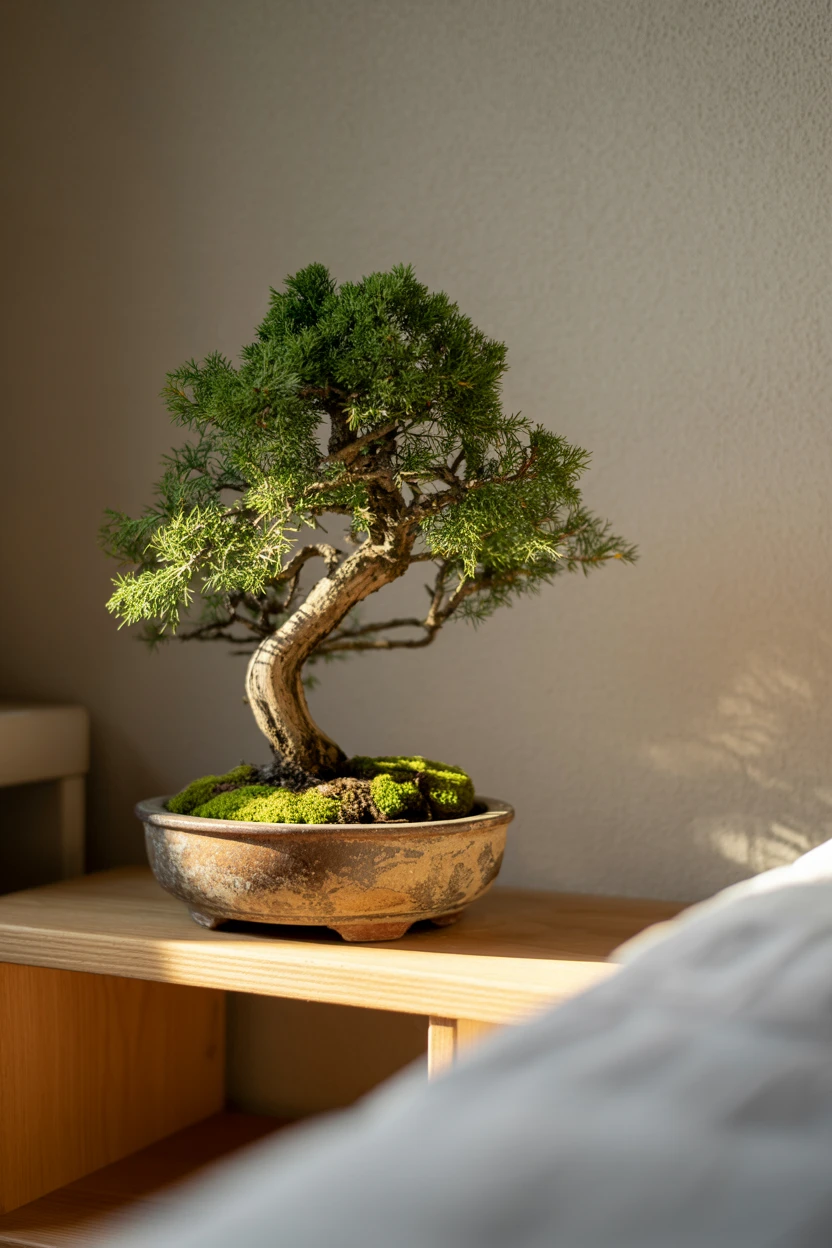 Decorate with a Bonsai Tree