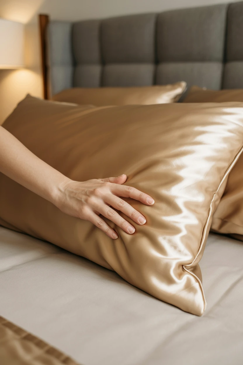 Swap Regular Pillowcases for Satin Ones
