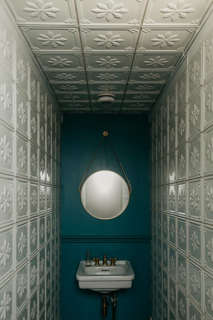 Install Pressed Tin Tiles in a Modern Finish