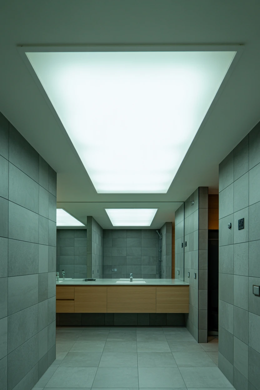 Create a Skylight Effect with a Light Panel