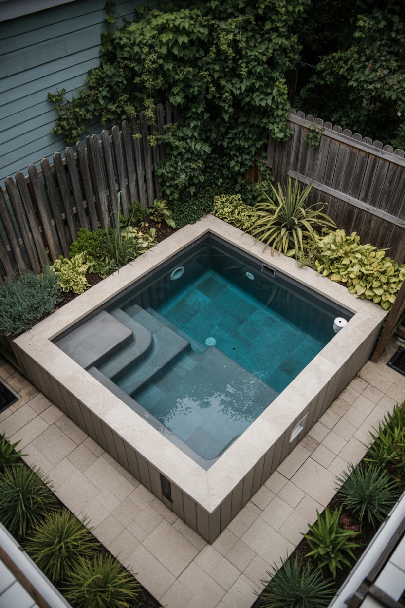 The L-Shaped Corner Hugging Pool