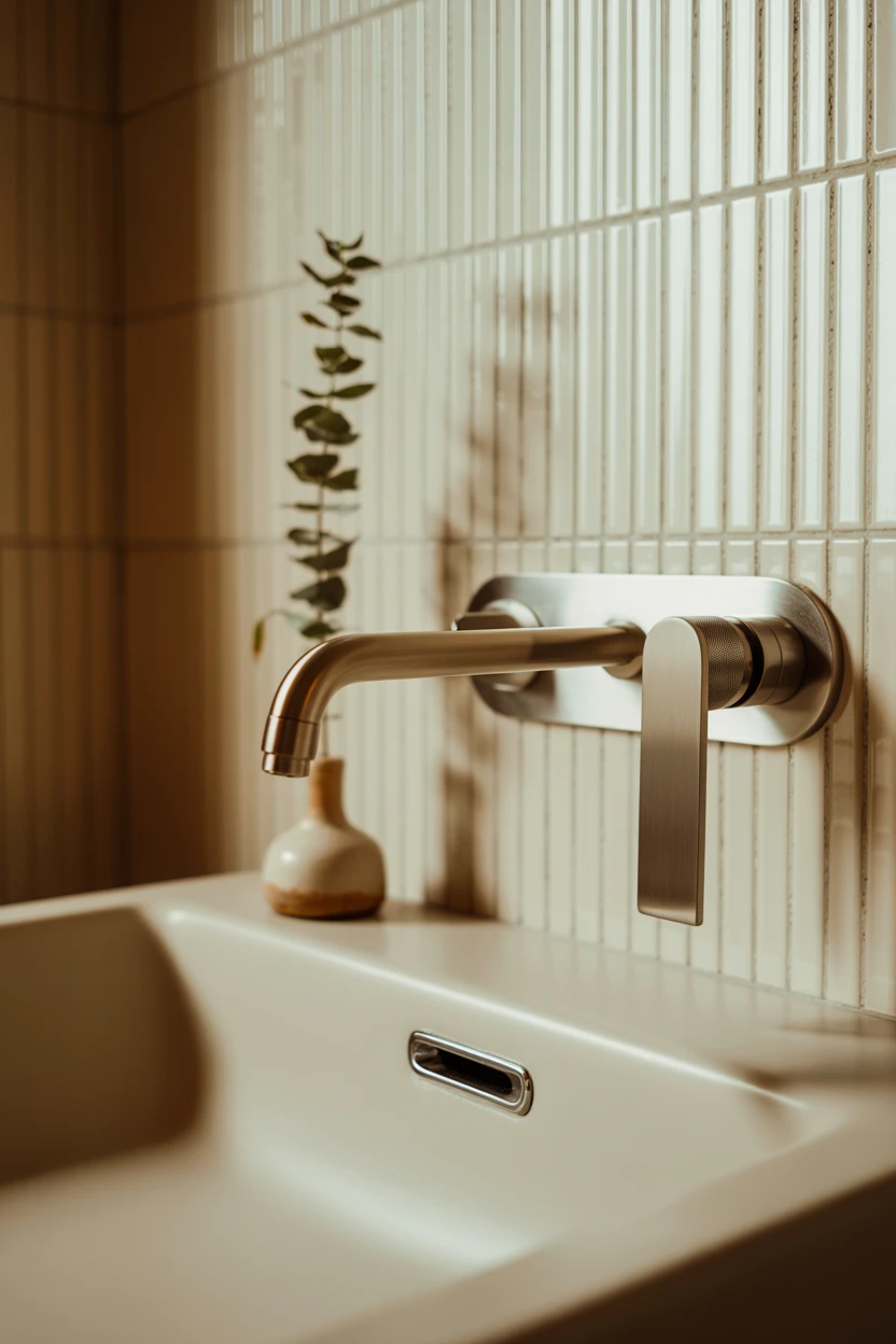 Wall-Mounted Faucets and Fixtures
