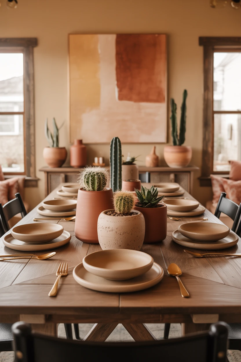 Incorporate Earthy Tones with Terracotta and Clay