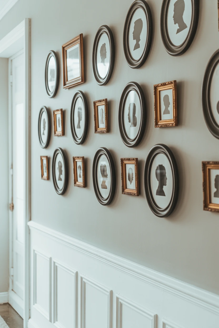 A Gallery of Vintage Silhouettes