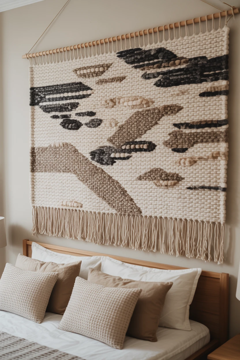 A Large, Woven Wall Tapestry
