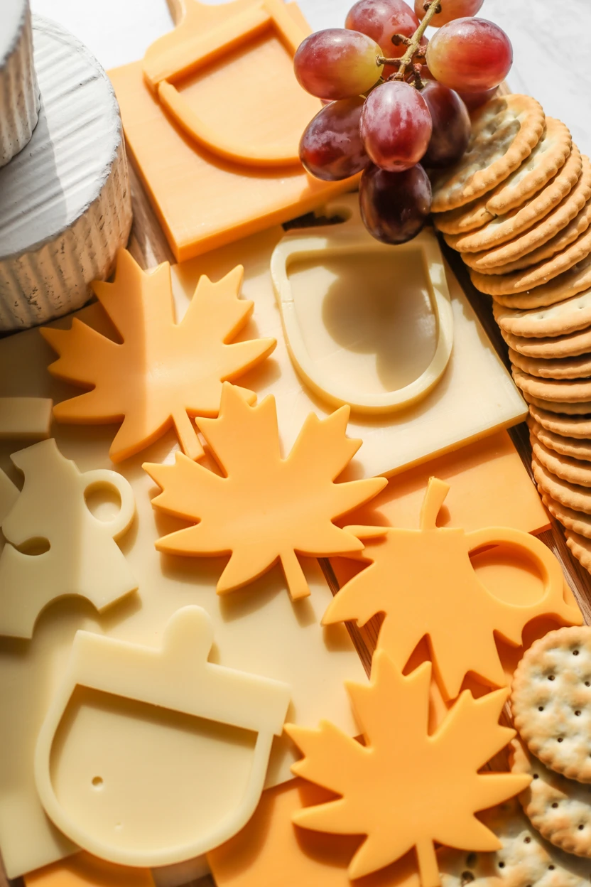 Use Cookie Cutters to Shape Your Cheese