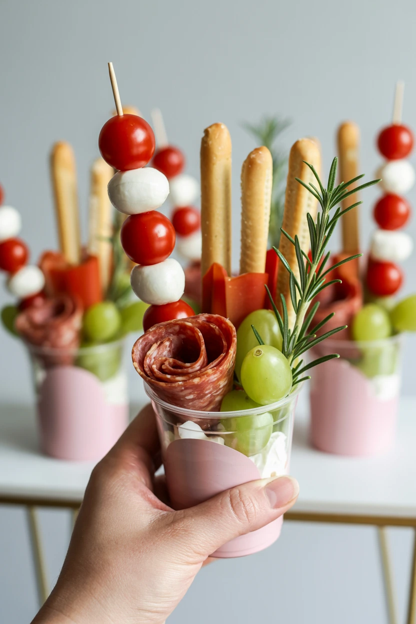 The Individual Charcuterie Cup or Cone