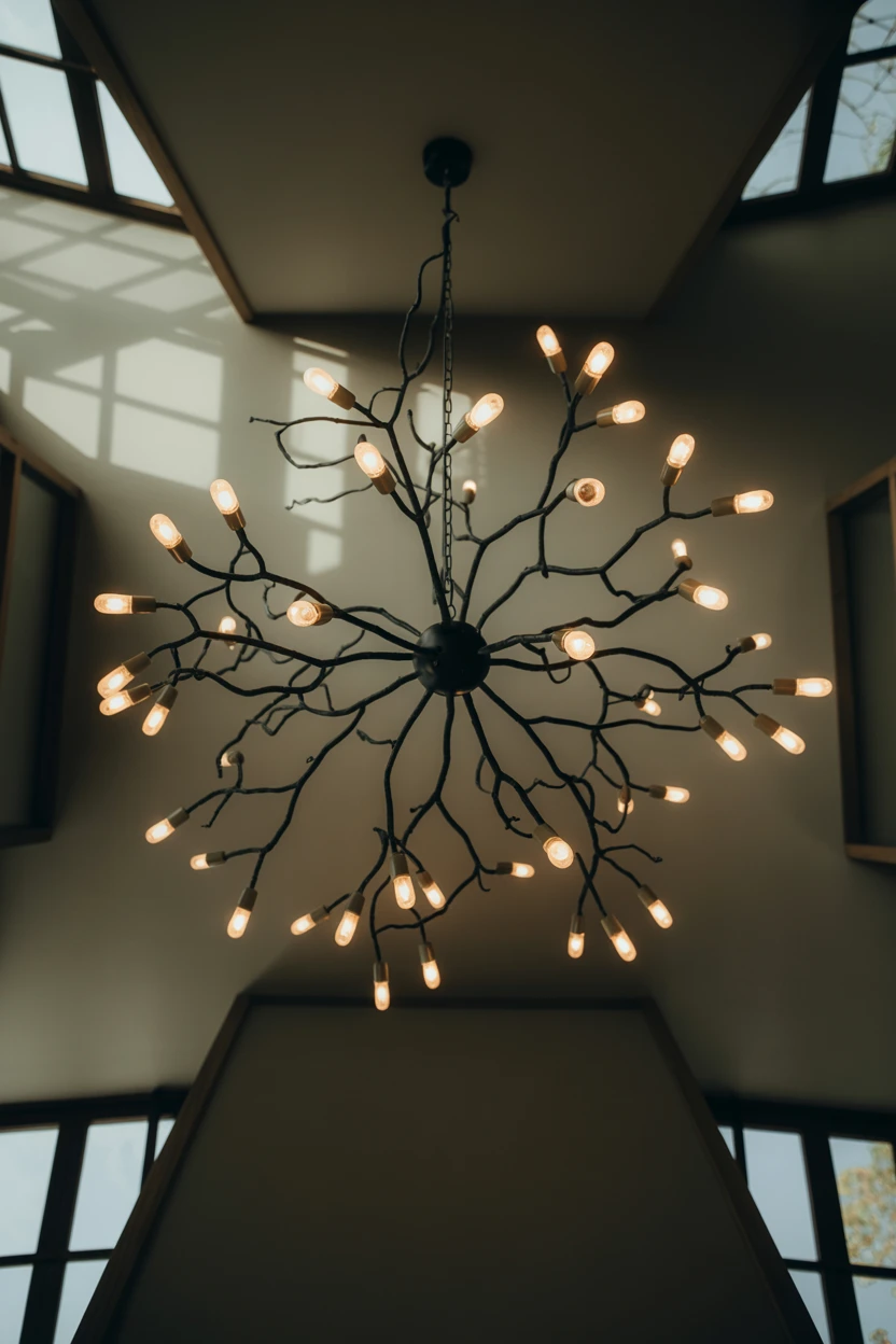 Hang a Statement, Unconventional Light Fixture