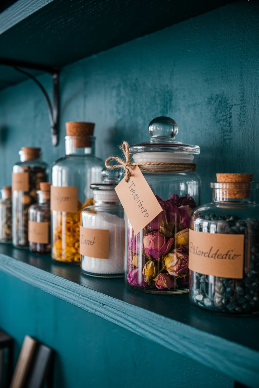 Use Apothecary Jars for Functional and Magical Storage