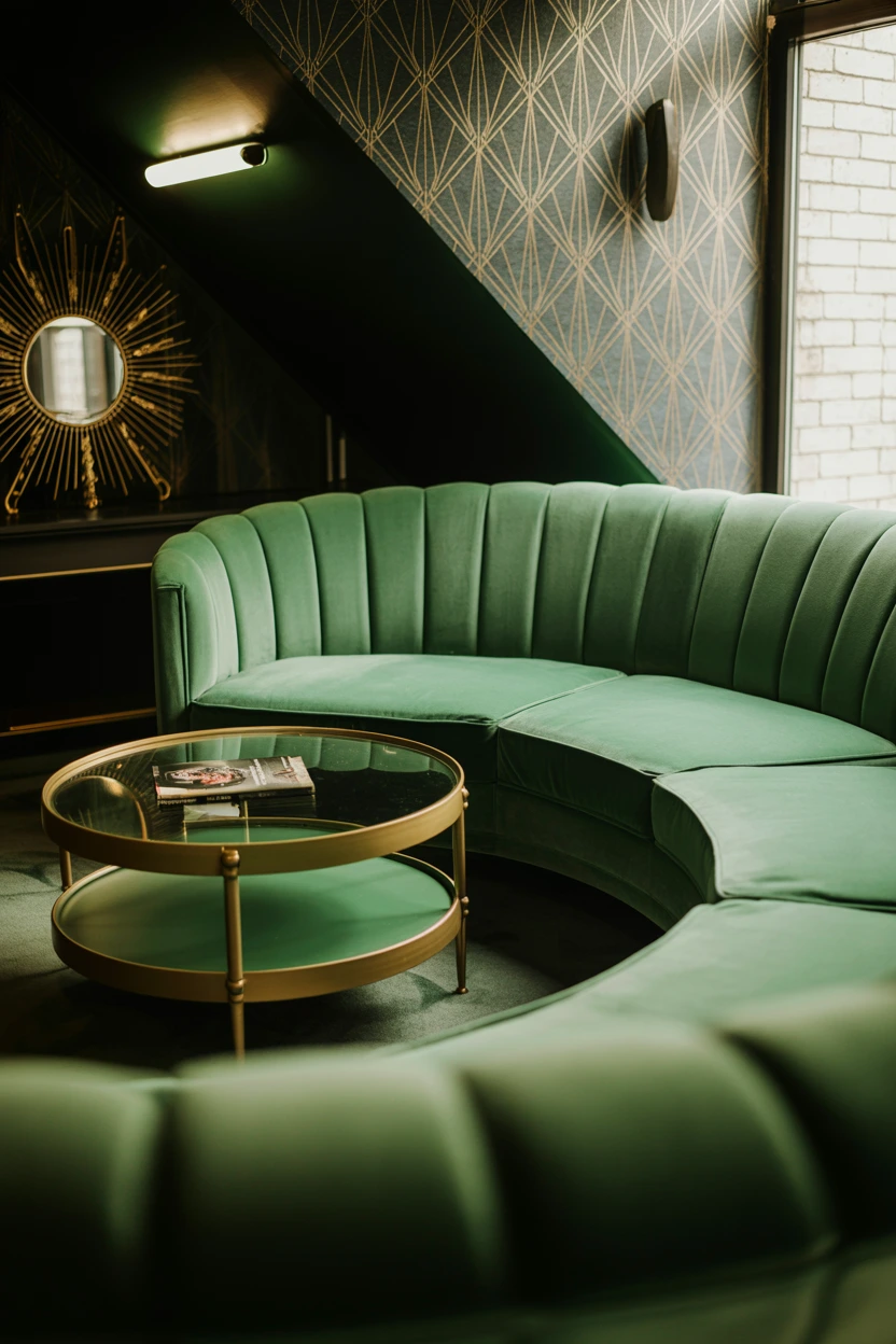 Art Deco Inspired Lounge