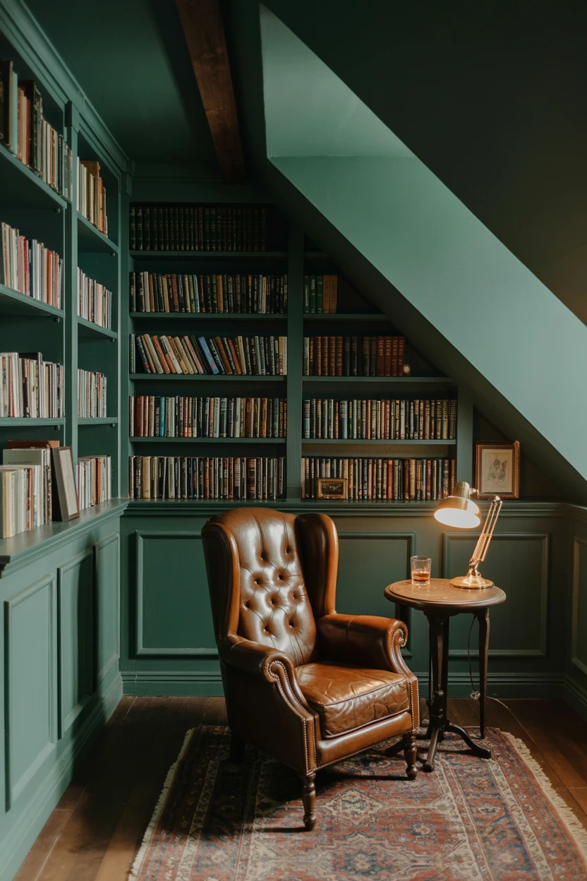 Dark Academia Library