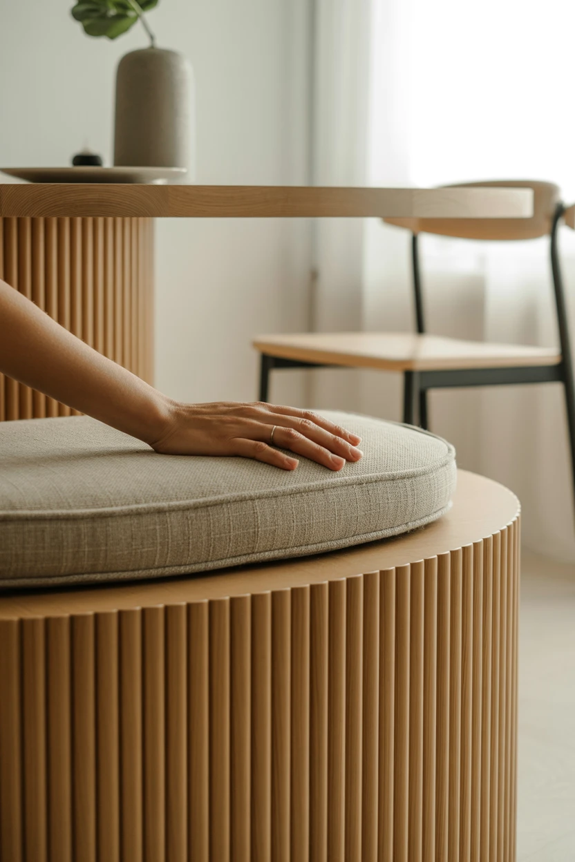 Fluted White Oak for Japandi-Inspired Warmth