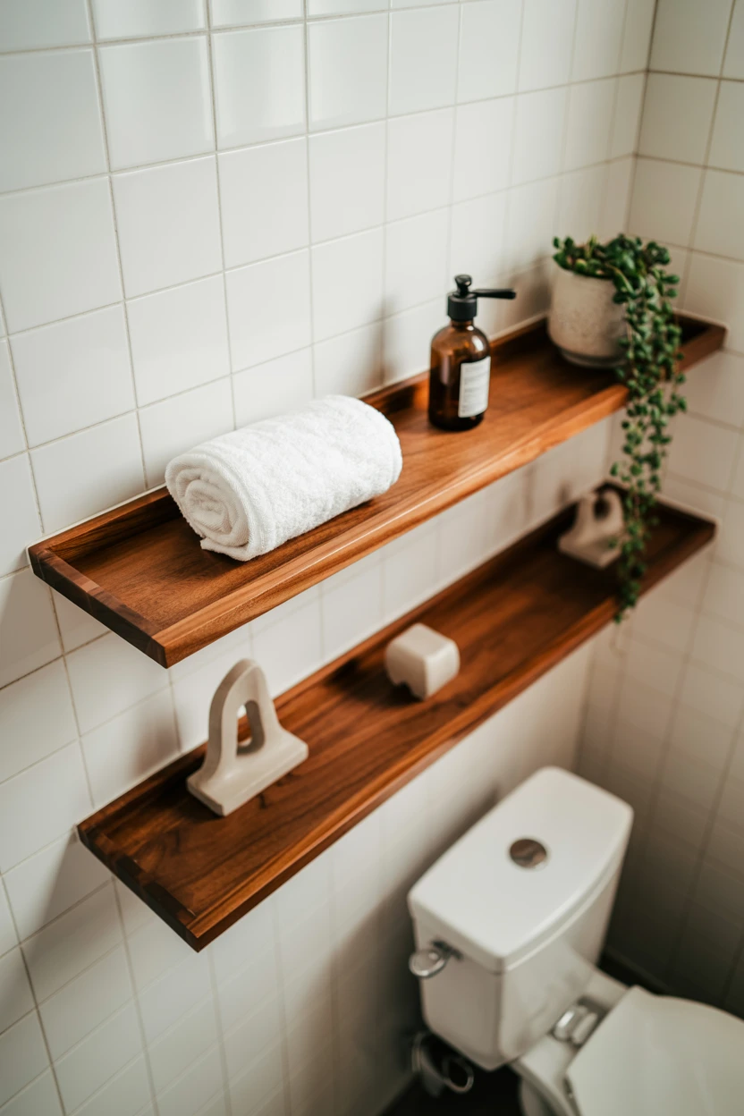 Minimalist Open Shelving