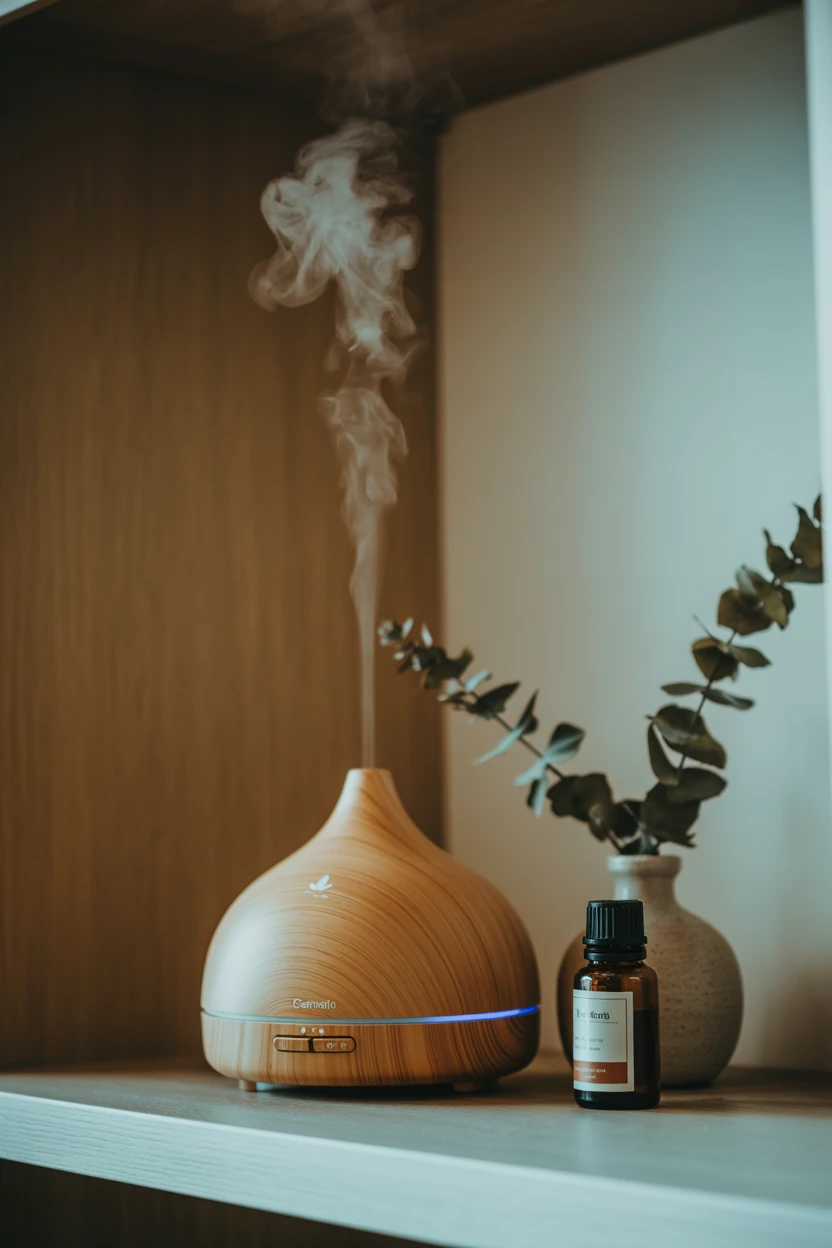 The Scent Scape with a Diffuser