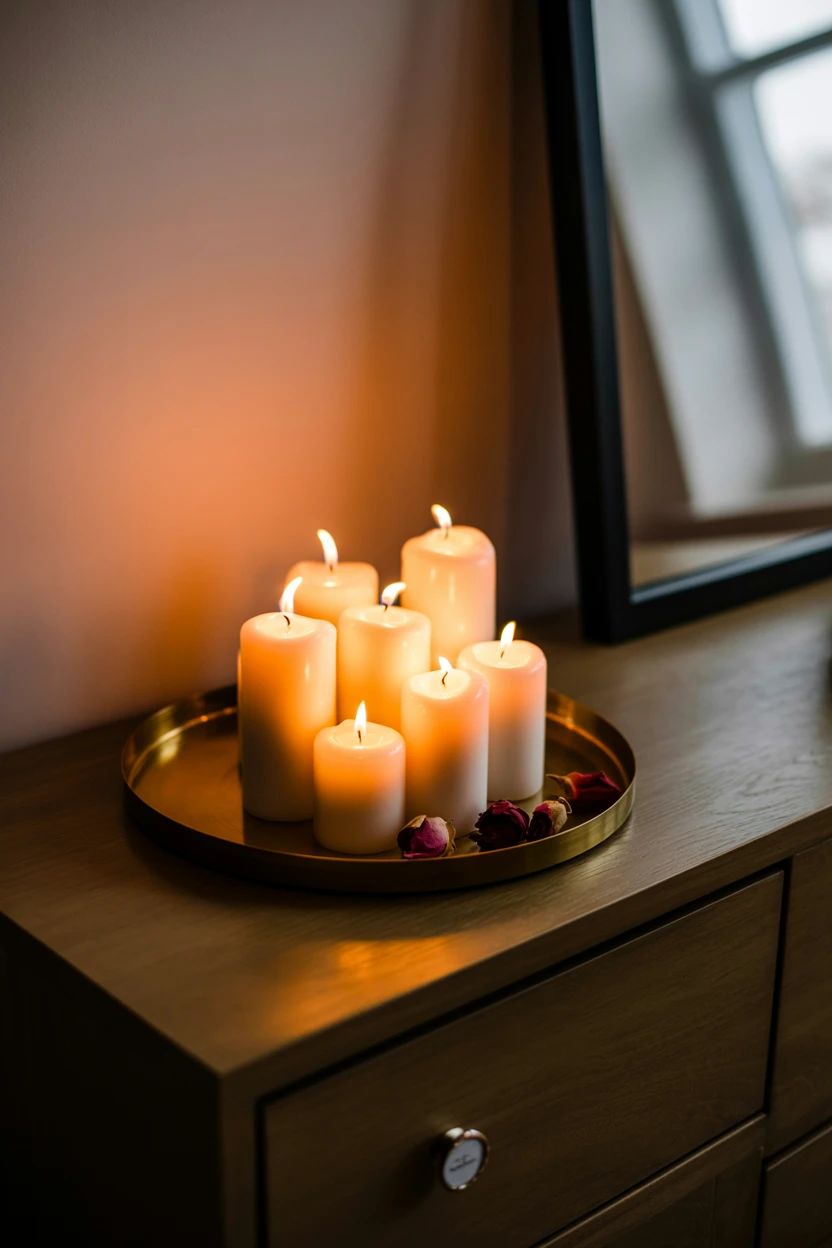 Arrange a Cluster of Candles