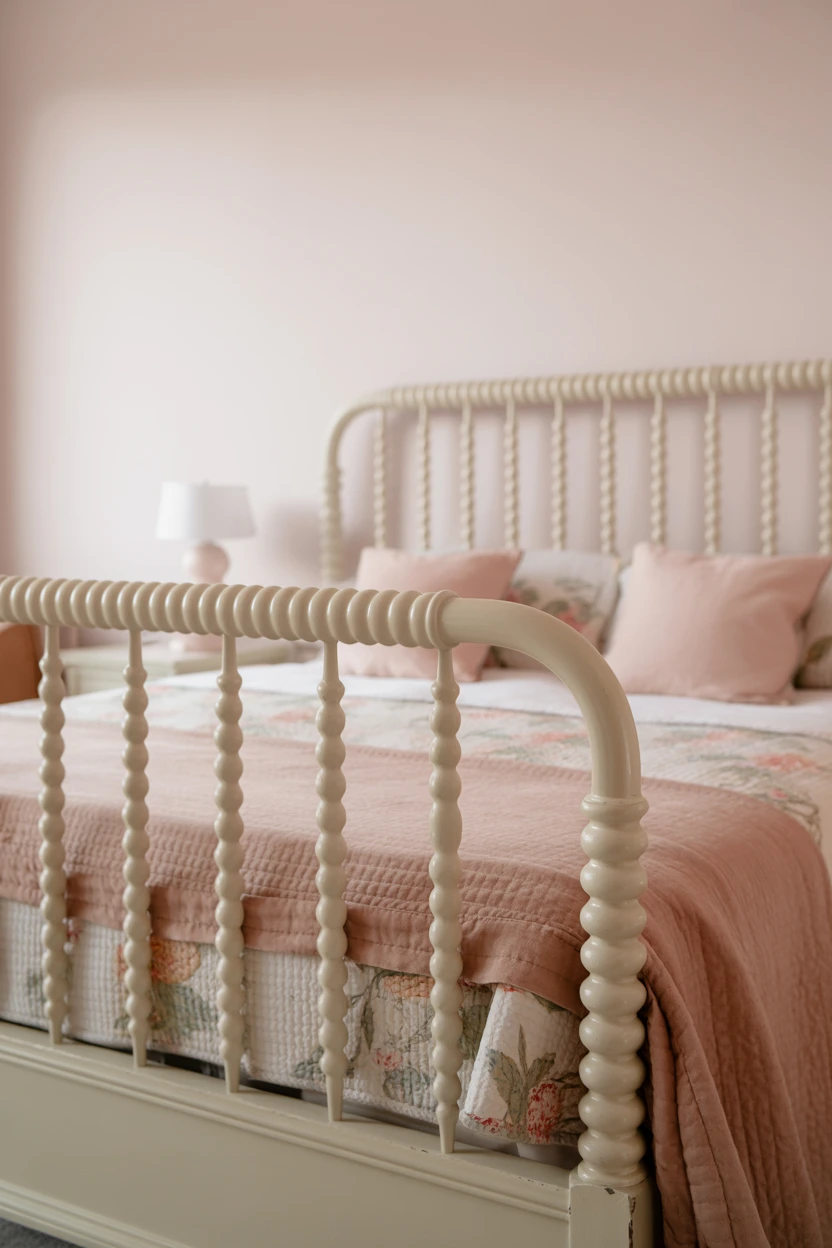 A Classic Spindle Bed Frame