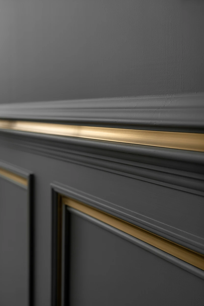 Add a Thin Brass or Black Metal Inlay